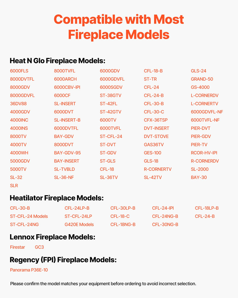 VEVOR Gas Pilot Assembly, OE 446-512A, HSRV 446-512A, SRV 446-512A Fireplace Gas Pilot Assembly Kit, Natural Gas Ignition Replacement, Compatible with Heat & Glo, Heatilator, Lennox, Regency Models