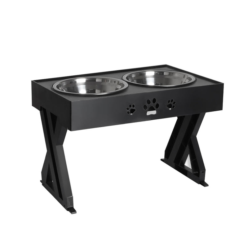 PaWz Elevated Pet Feeder Food Water-1954802540428267520