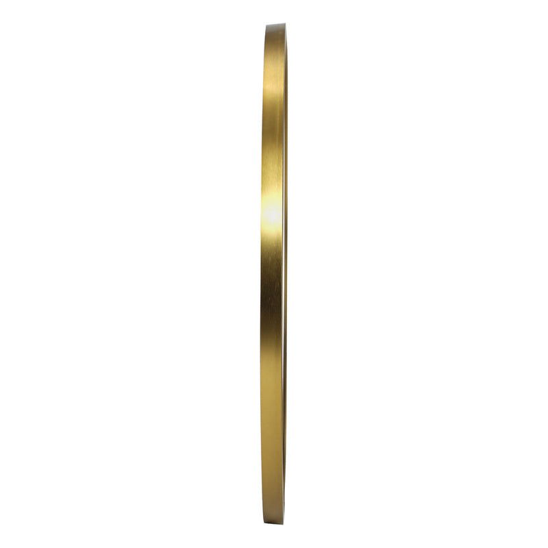 Oikiture 60cm Wall Mirror Round Gold