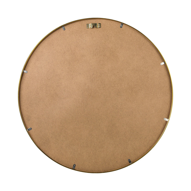 Oikiture Wall Mirror Round 70cm Gold