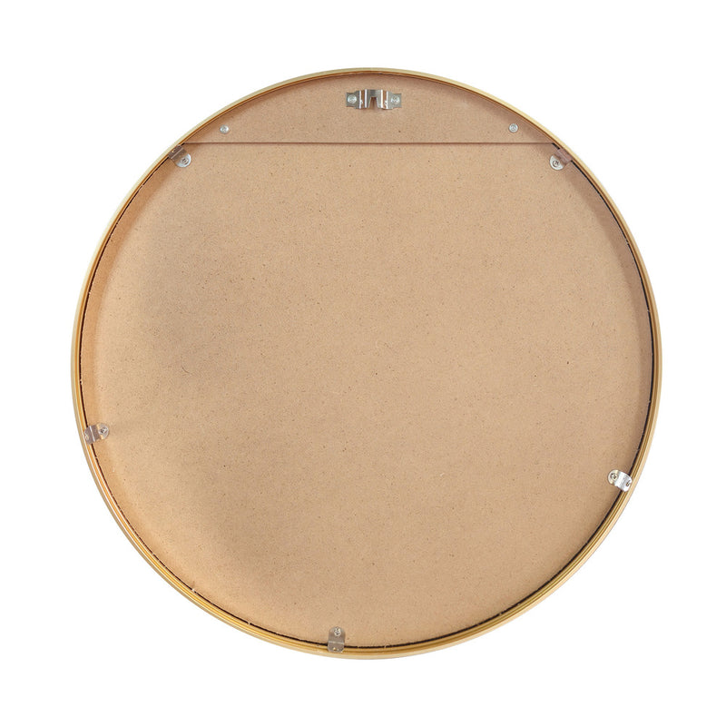 Oikiture Wall Mirror Round 80cm Gold