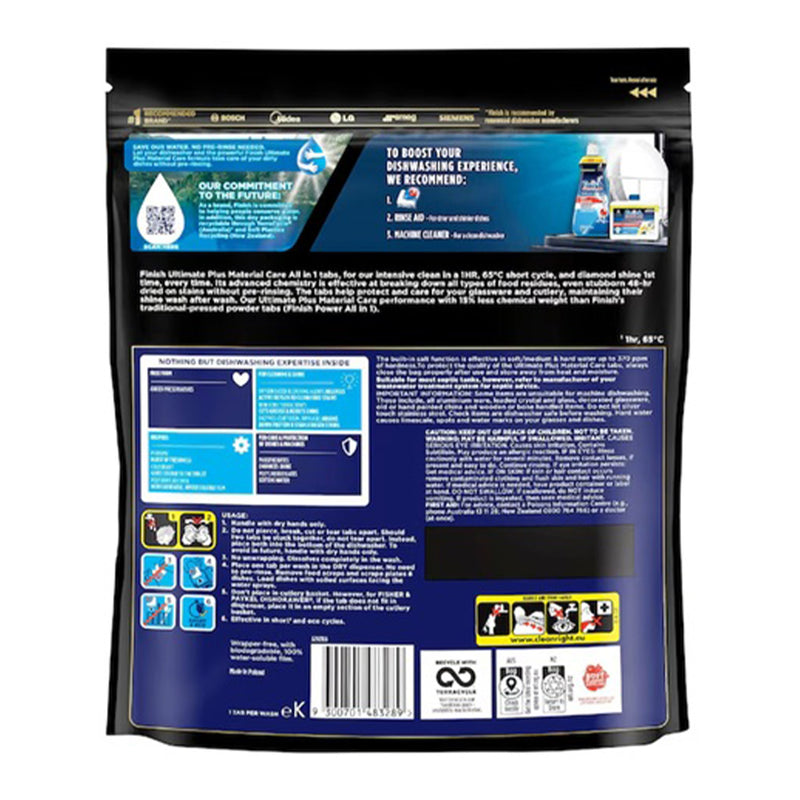 Finish Ultimate Plus 155 Dishwasher Tablets-1960920162085507073