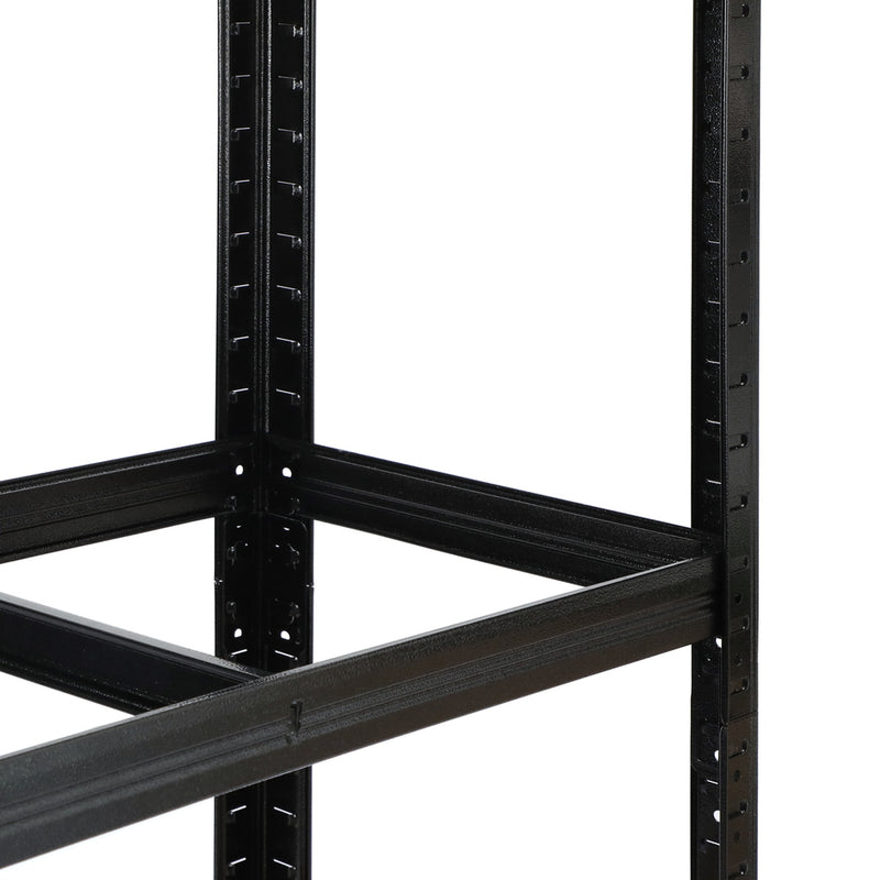 Sharptoo 4x Warehouse Storage Rack 5-tier 1.5m Black