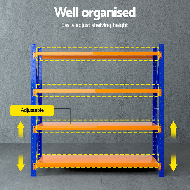 Giantz 2Mx1.8M Warehouse Shelving Garage Rack