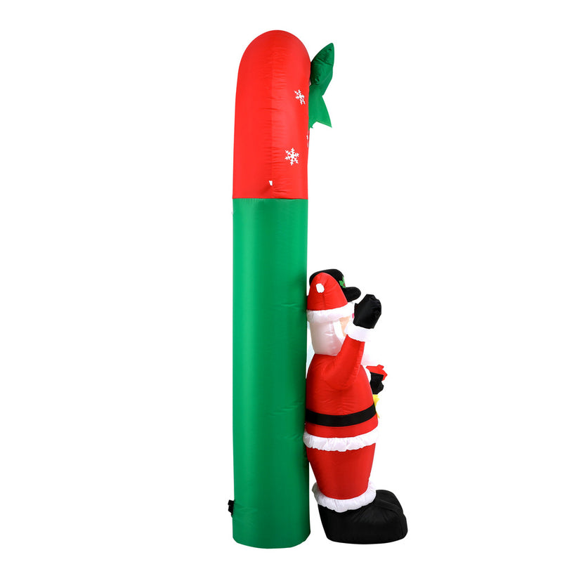 Mazam Christmas Archway Inflatable with LED Lights