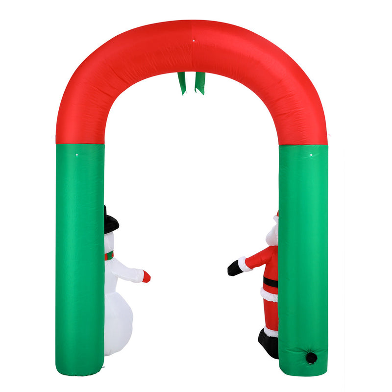 Mazam Christmas Archway Inflatable with LED Lights
