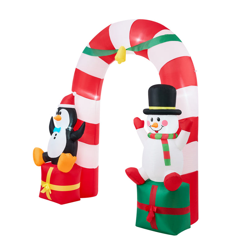 Tinseltown 2.6M Christmas Inflatable Archway with LED Light