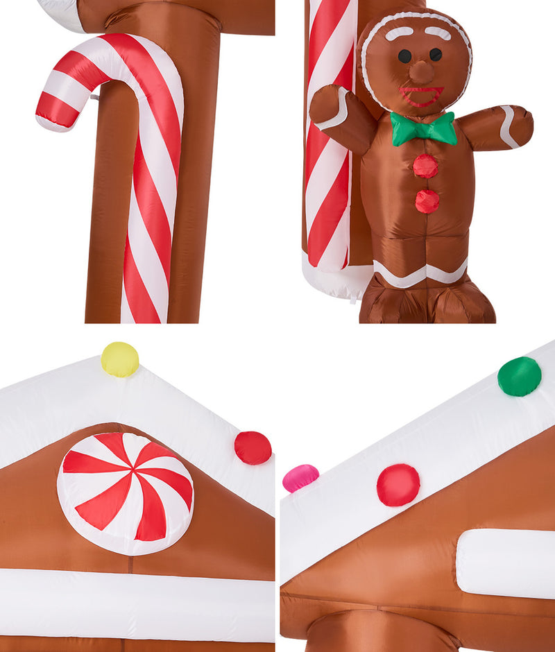 Tinseltown 2.8M Christmas Inflatable Archway LED Lights