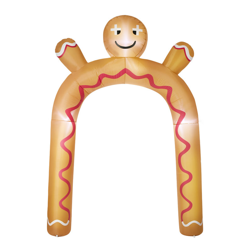 Tinseltown 3M Christmas Inflatable Archway Gingerbread Man Arch