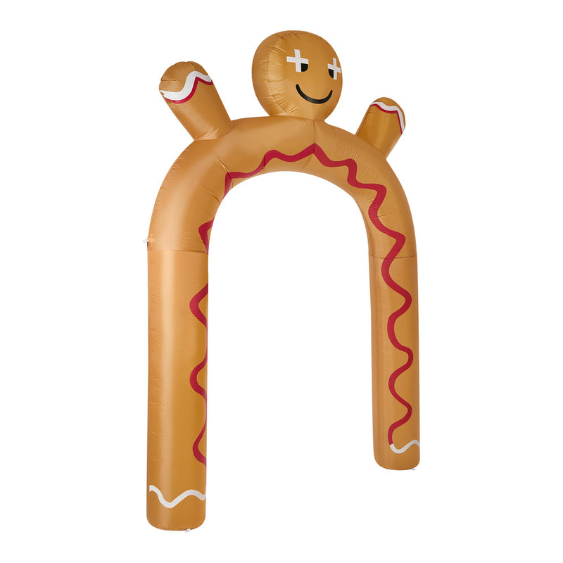 Tinseltown 3M Christmas Inflatable Archway Gingerbread Man Arch