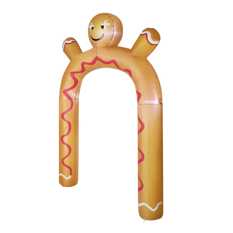 Tinseltown 3M Christmas Inflatable Archway Gingerbread Man Arch