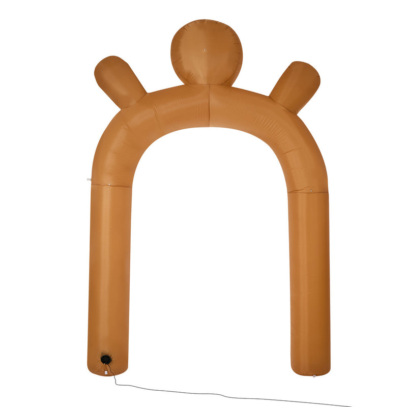 Tinseltown 3M Christmas Inflatable Archway Gingerbread Man Arch