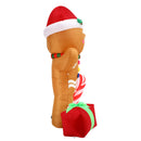 Mazam Christmas Inflatable Gingerbread Man with LED Lights
