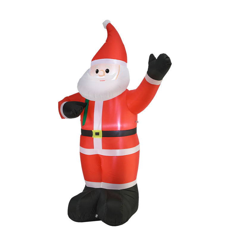 Mazam Christmas Santa Claus Inflatable with LED Lights