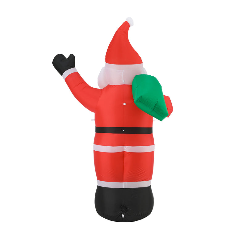Mazam Christmas Santa Claus Inflatable with LED Lights