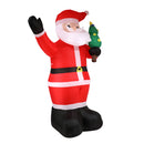Mazam Christmas Inflatable Santa Claus with LED Lights 360cm