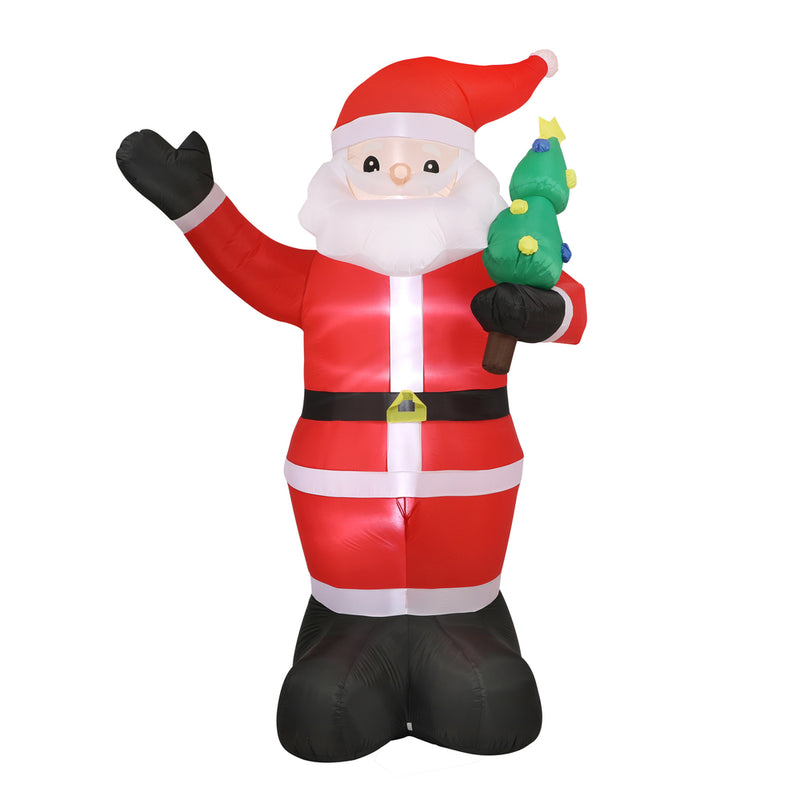 Mazam Christmas Inflatable Santa Claus with LED Lights 360cm