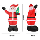 Mazam Christmas Inflatable Santa Claus with LED Lights 360cm