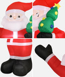 Mazam Christmas Inflatable Santa Claus with LED Lights 360cm