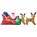 Tinseltown 3M Christmas Inflatable Santa Claus Sleigh Reindeers LED