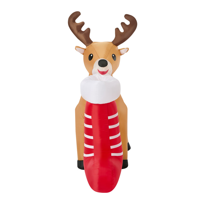 Tinseltown 1.8M Christmas Inflatable Reindeer LED Light