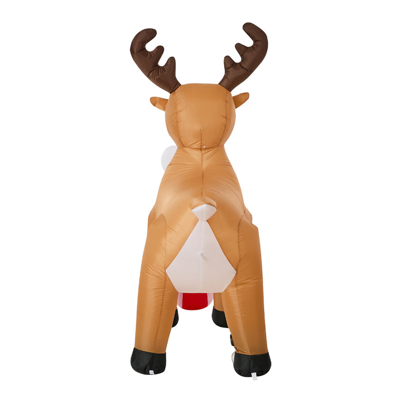 Tinseltown 1.8M Christmas Inflatable Reindeer LED Light
