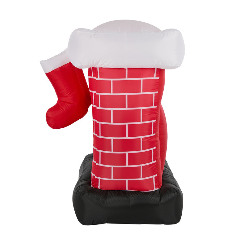 Tinseltown 1.5M Christmas Inflatable Fireplace LED Light