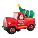 Tinseltown 2.2M Christmas Inflatable Santa Truck with LED Lights