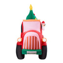 Tinseltown 2.2M Christmas Inflatable Santa Truck with LED Lights