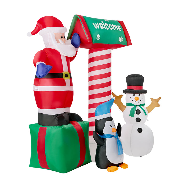Tinseltown Christmas Inflatable Santa LED Light