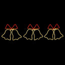 Tinseltown Christmas Light 3PCS Jingle Bell Set LED Motif Lights