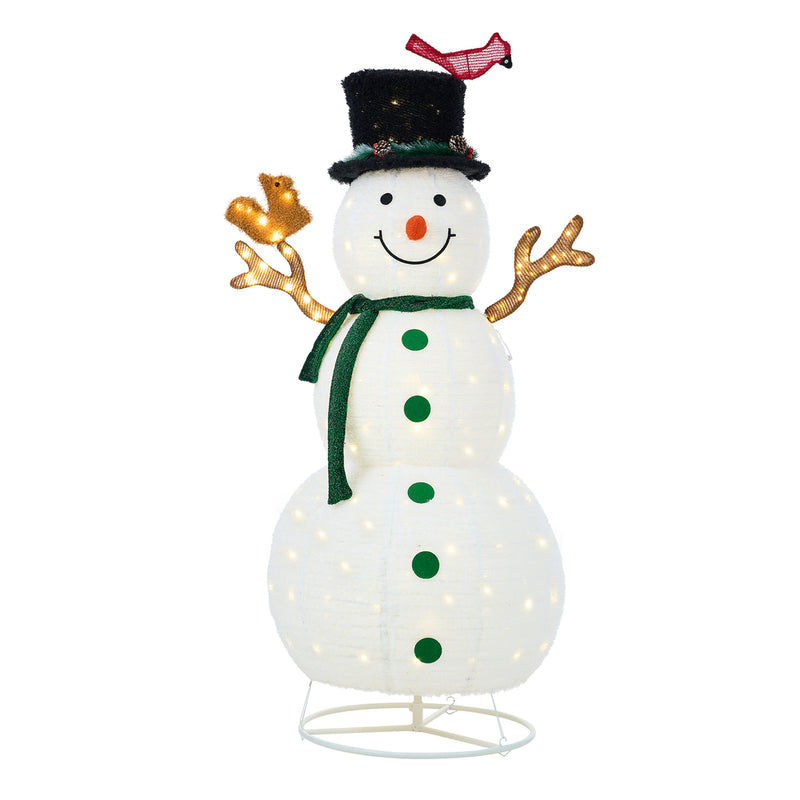 Tinseltown 3D Christmas LED Lights 1.63M Snowman