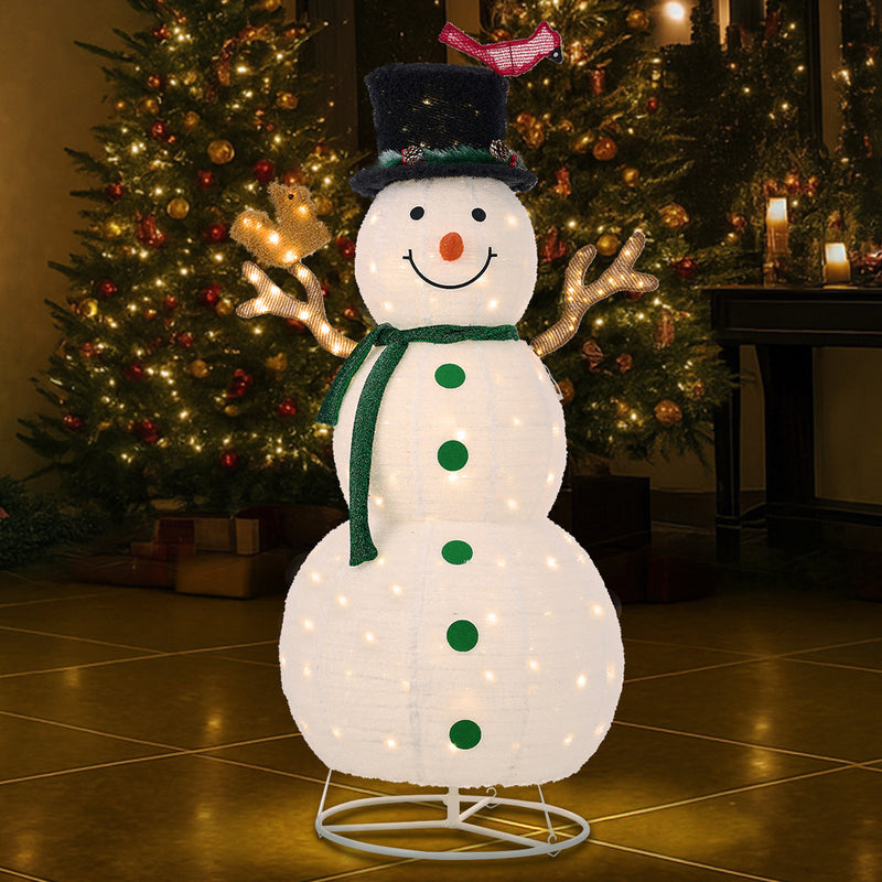 Tinseltown 3D Christmas LED Lights 1.63M Snowman