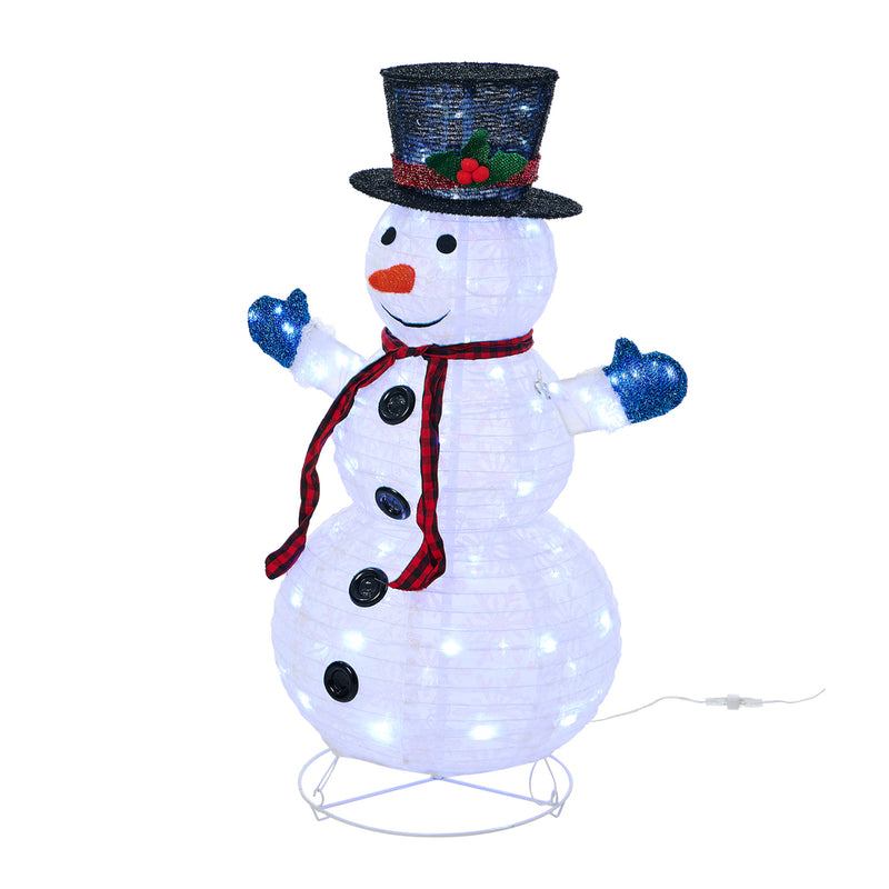 Tinseltown 3D Christmas LED Lights Set of 3 Snowmen