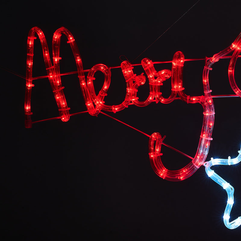 Tinseltown Christmas Light LED Motif Rope Lights 109cm