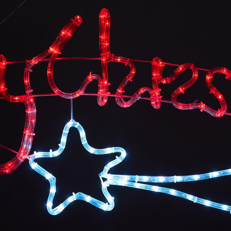 Tinseltown Christmas Light LED Motif Rope Lights 109cm