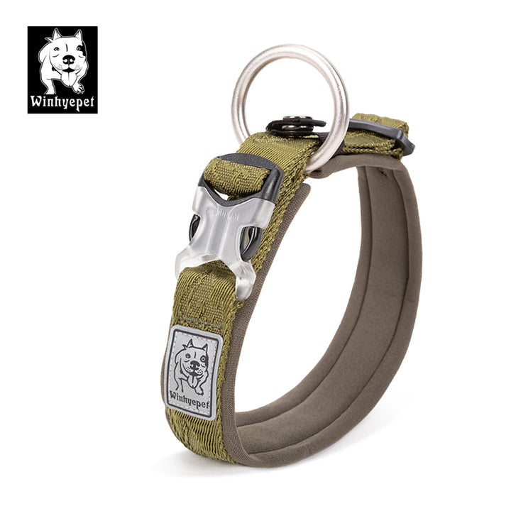 Whinhyepet Collar army green -L-1962324909862555649