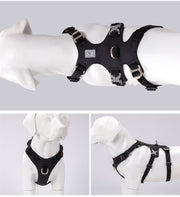 Whinhyepet Dog Harness - Black, XL-1962324895018913795