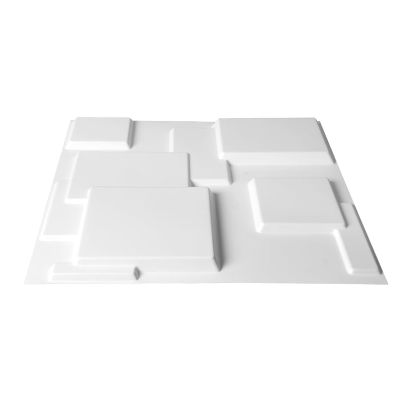 12Pcs 3D Wall Panels 50x50cm DIY Waterproof-1954803004708360193