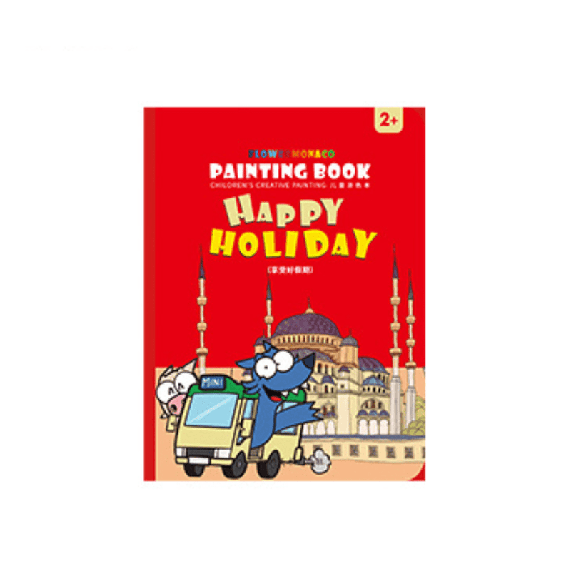 Flower Monaco Colouring Book Be Along-1954803152826011649