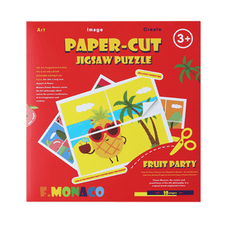 Flower Monaco Paper Cut Model-1954803095569567744