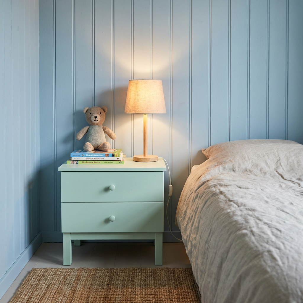 Calm & Functional Bedroom Storage