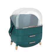 Makeup Storage Case Cosmetic Organiser Green-1954803002669928448