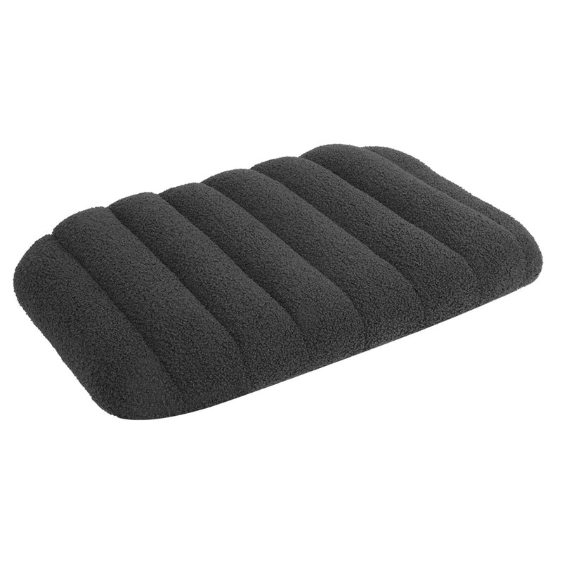 Pawz M Size Orthopedic Dog Bed with Sherpa Plush Removable Cover in Grey-1954802482035167232