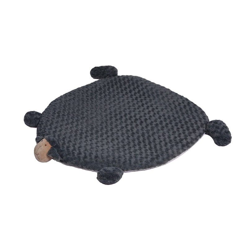 PaWz Pet Bed Cat Calming Bed Dog Squeaky M Charcoal Medium-1954802525270052864