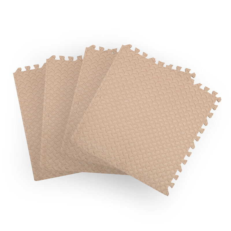 Bopeep EVA Foam Kids Play Mat Floor Beige-1954802770922049536