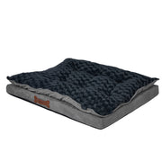 Dog Calming Bed Warm Soft Plush Comfy XL Grey X-Large-1954802527811801088