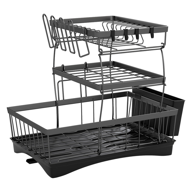 Toque Dish Drying Rack Plate Drainer Cup Holder-1954802487785558016