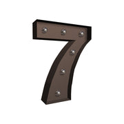 LED Metal Number Lights Free Standing-1954803090385408000