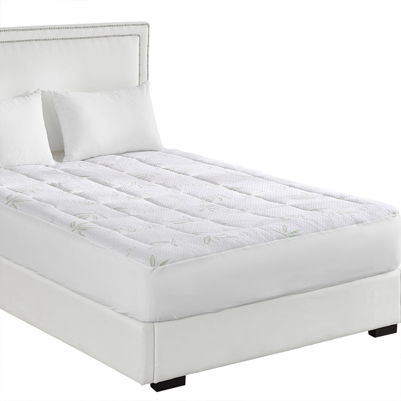 Dreamz Bamboo Pillowtop Mattress Topper Double-1954802864492777472